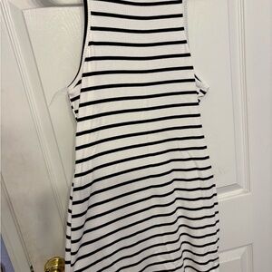 Striped tank dress